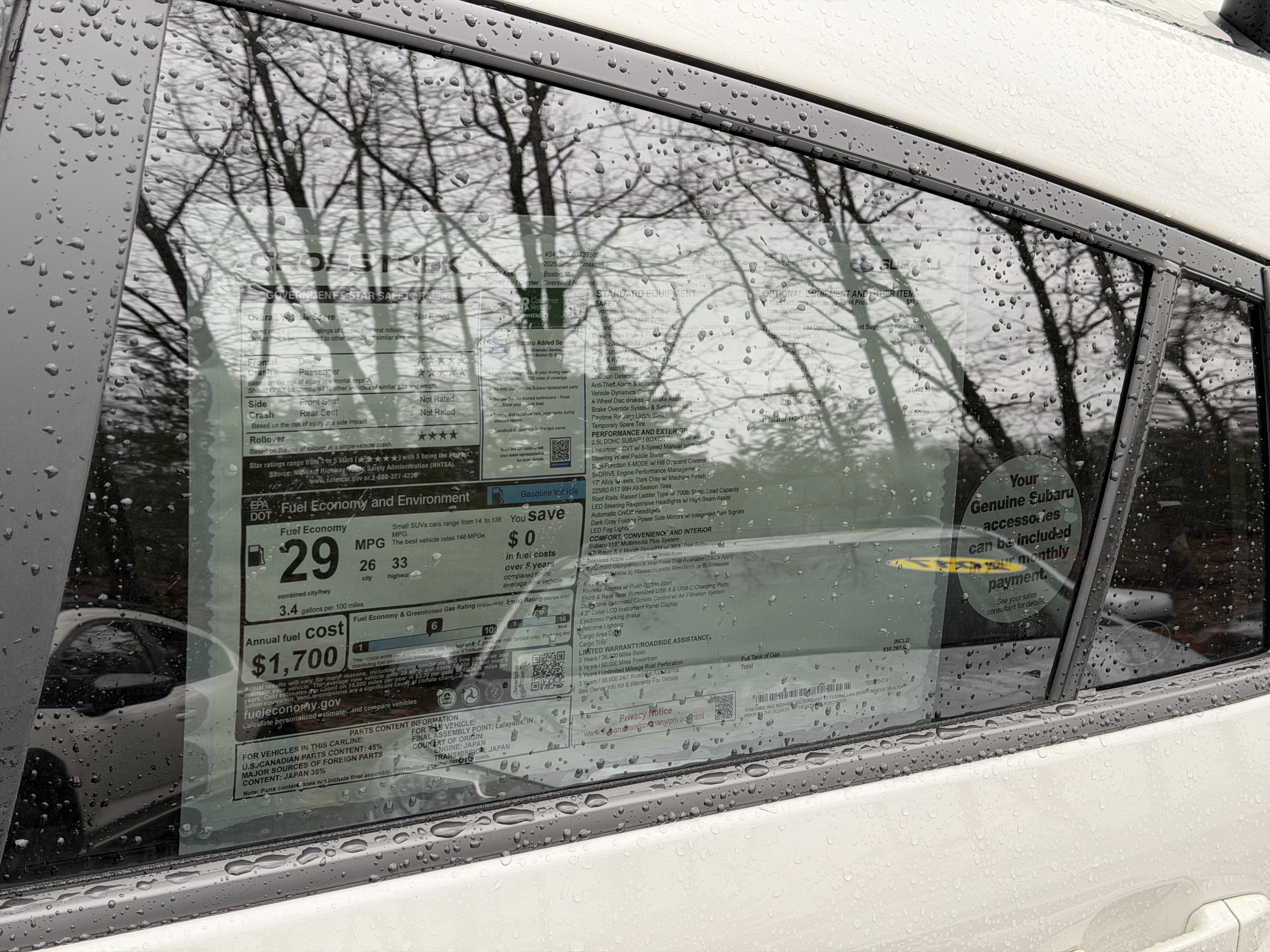 2026 Subaru CROSSTREK Premium