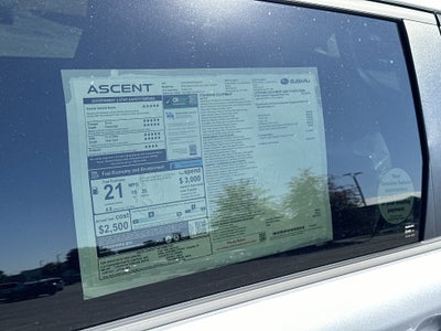 2025 Subaru ASCENT Onyx Edition Touring