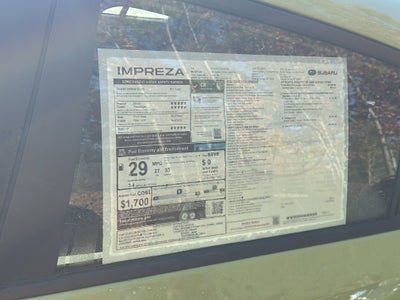 2026 Subaru IMPREZA Sport