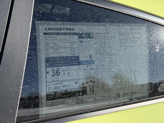 2026 Subaru CROSSTREK Sport Hybrid