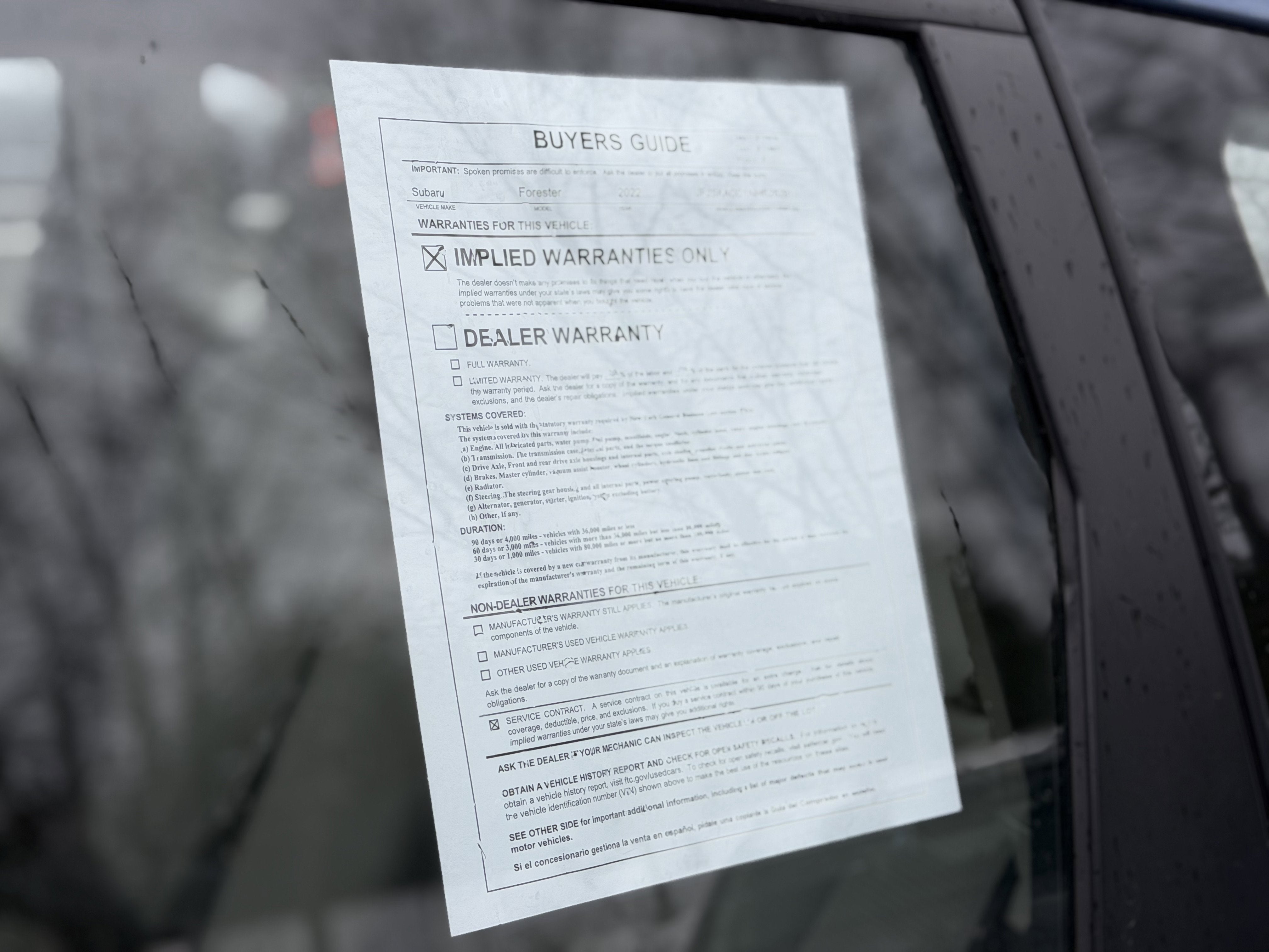 2022 Subaru Forester Base