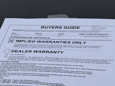 2023 BMW 4 Series M440i xDrive