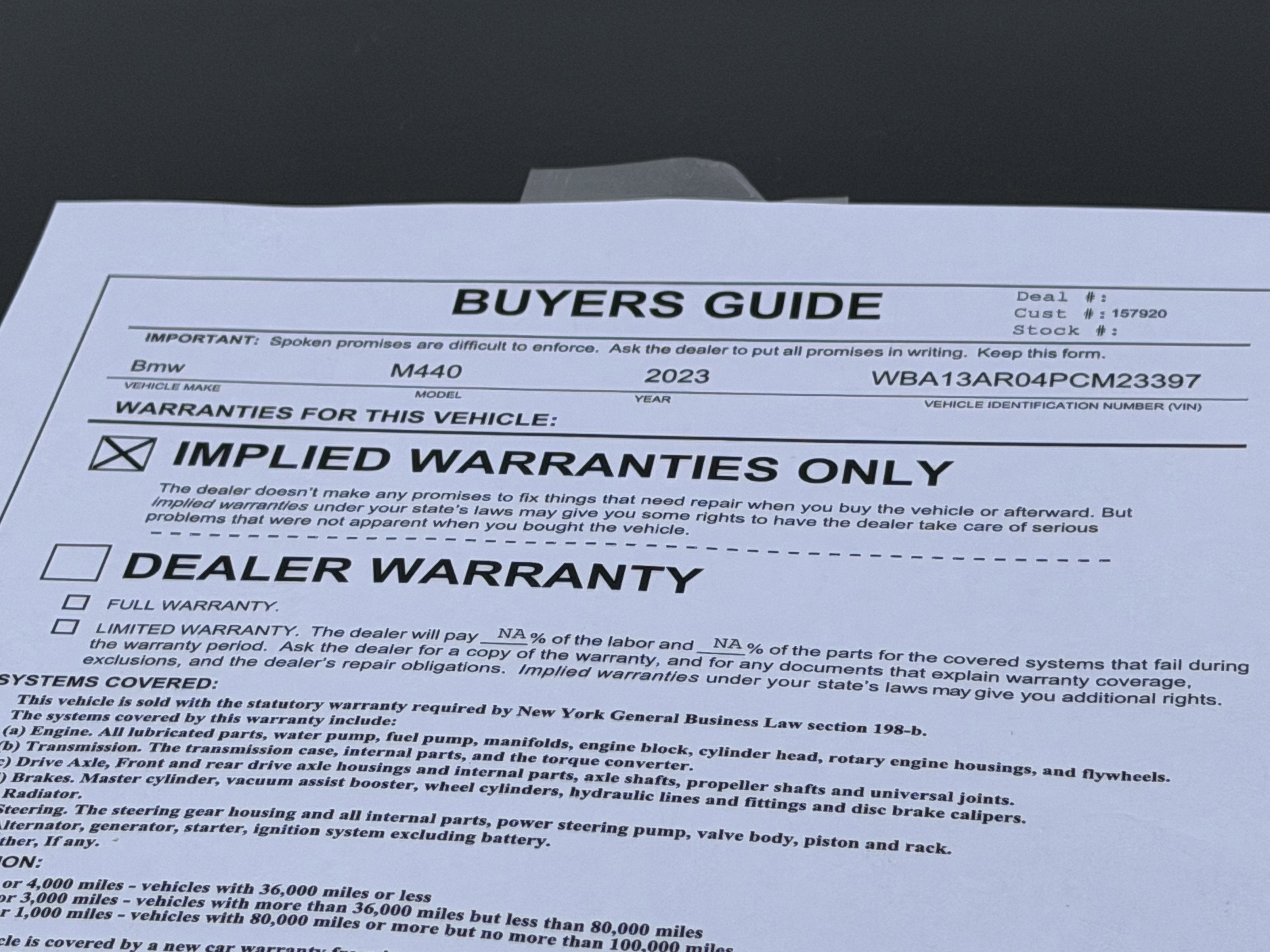 2023 BMW 4 Series M440i xDrive