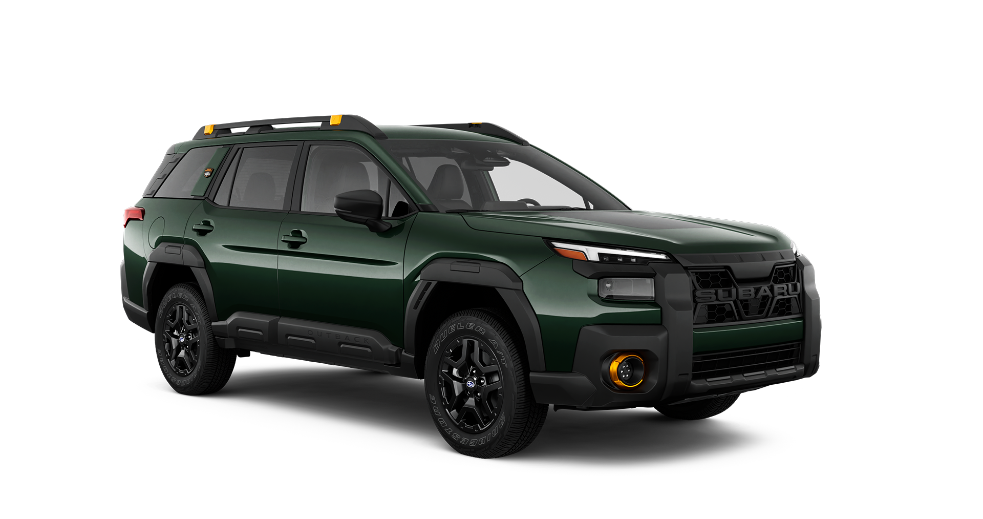 2026 Subaru Outback Wilderness Shown in Deep Emerald Green Pearl