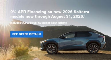 Solterra | Romeo Subaru in Saratoga Springs NY