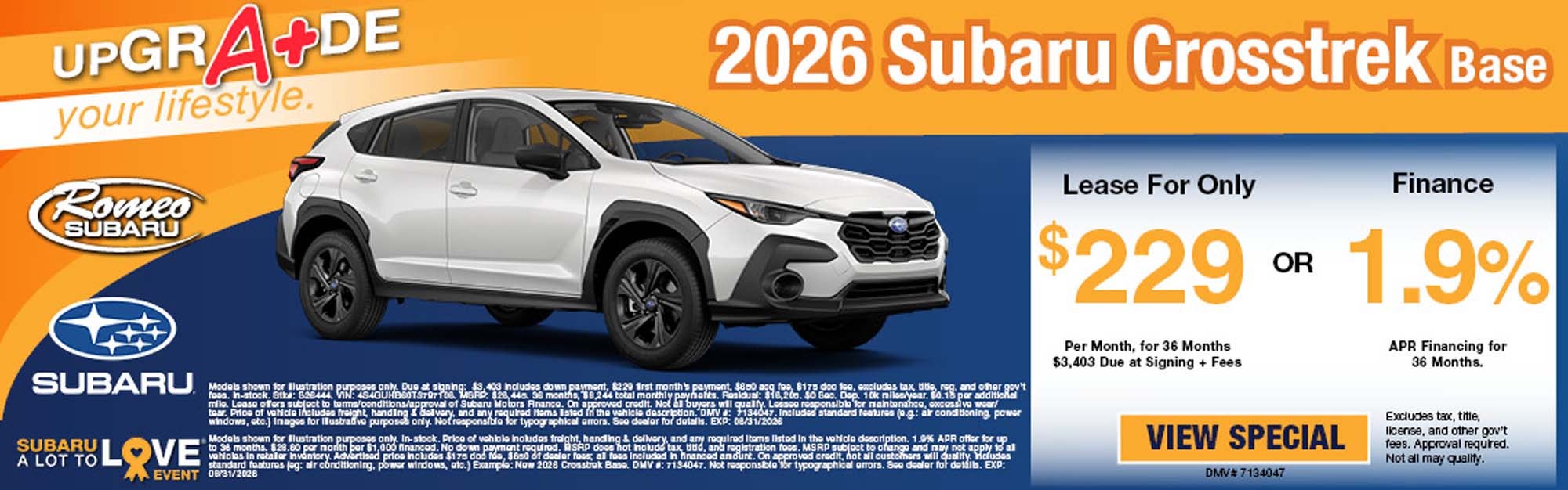 2026 Crosstrek