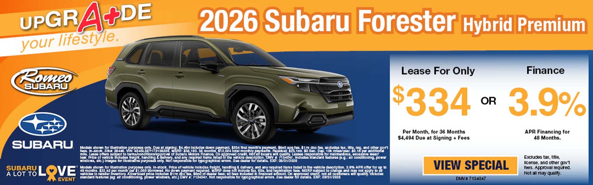 2026 Forester Hybrid