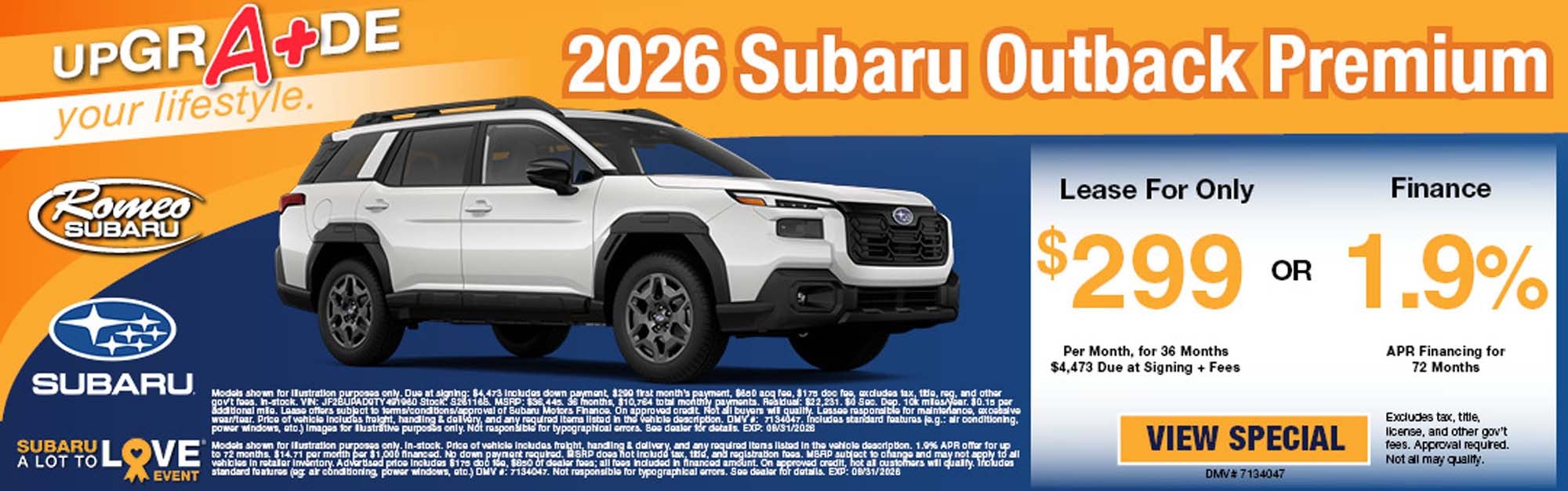2026 Outback